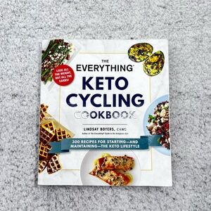 The Everything Keto Cycling Cookbook by Lisa Boyers Softback Book
